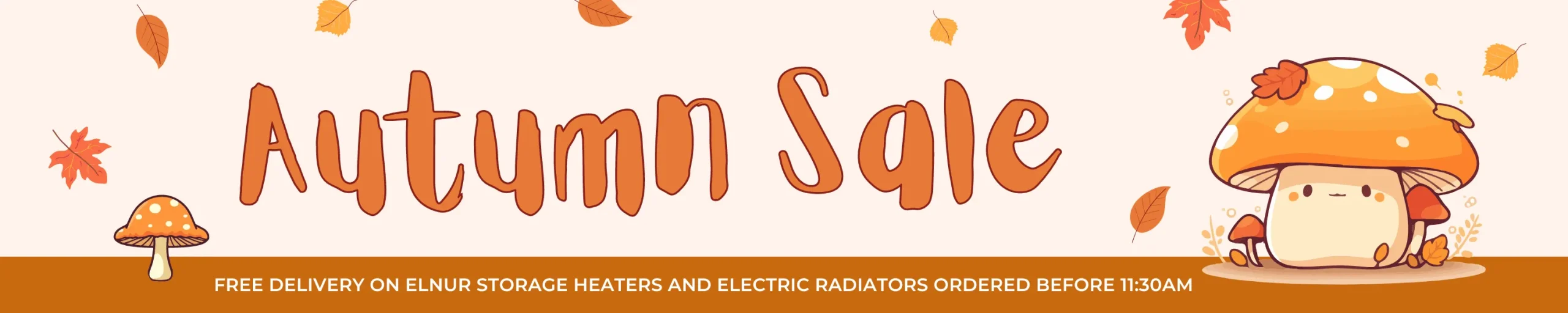 Autumn Sales 2025 - Free Delivery on Elnur products ordered before 11:30am